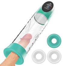 Load image into Gallery viewer, Logan 4 Pressure Levels and 9 Sucking Penis Pump Male Sex Toys