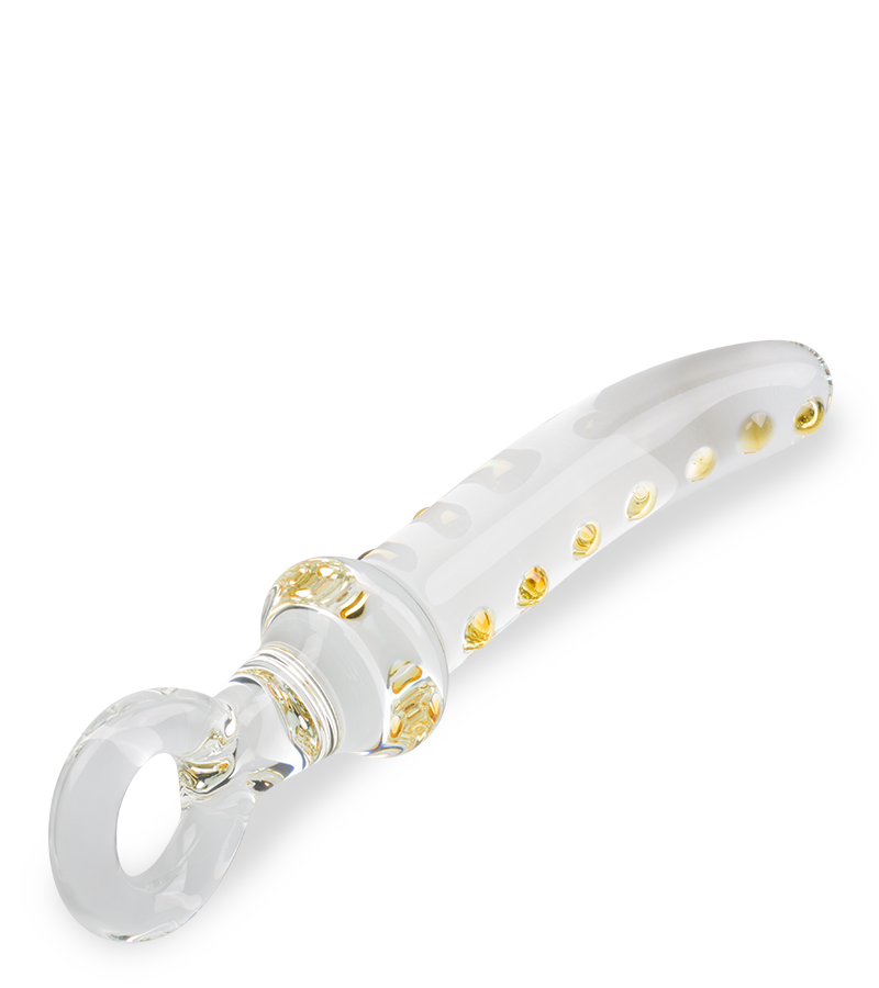 Olympus glass dildo